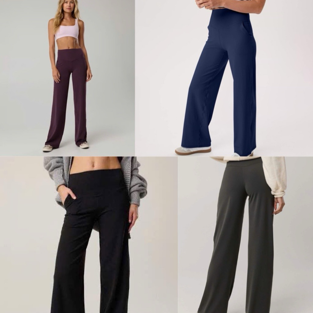 (HÀNG XUẤT XỊN) Quần tập Aerie By Offline ống rộng