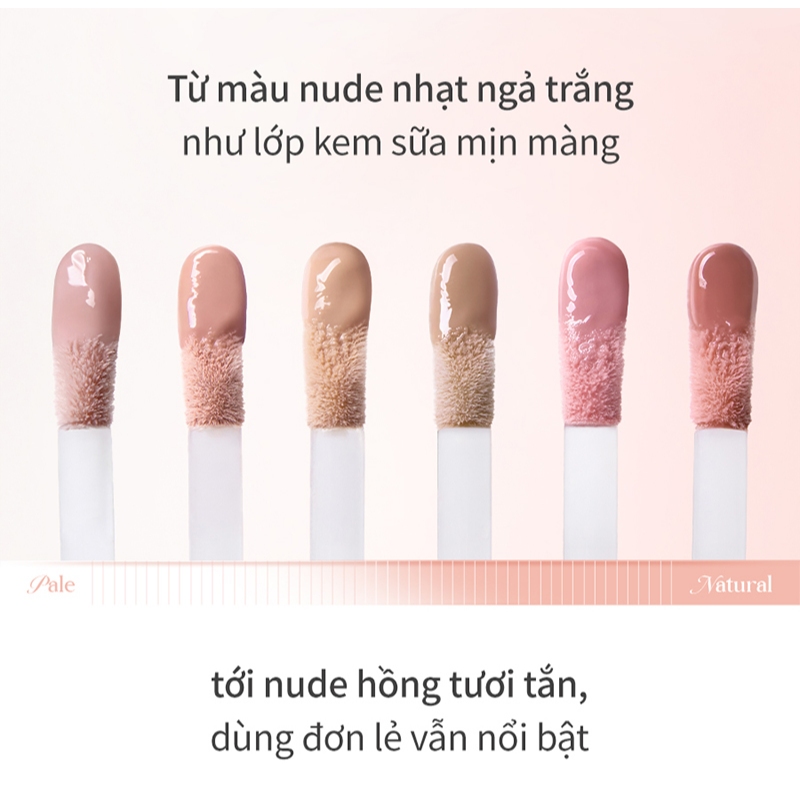 [Rom&nd] [CREAM NUDE] Son tint bóng căng mọng Romand Glasting Color Gloss 4g | BigBuy360 - bigbuy360.vn