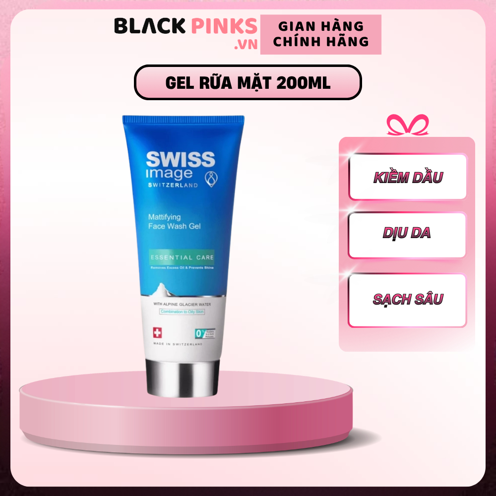 Gel rửa mặt Swiss Image làm sạch sâu dịu nhẹ 200ml