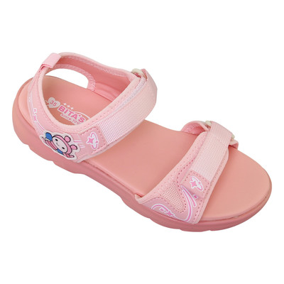 Sandal đế bằng bé gái Bita's SOB.300 (Hồng + Tím + Xanh biển)