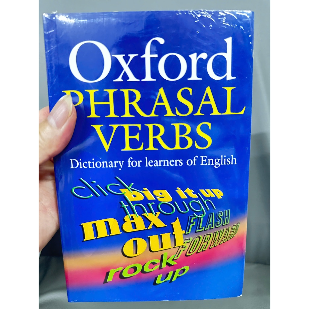 Sách Từ điển: Oxford Phrasal Verbs Or Oxford Idioms Dictionary (Paperback)