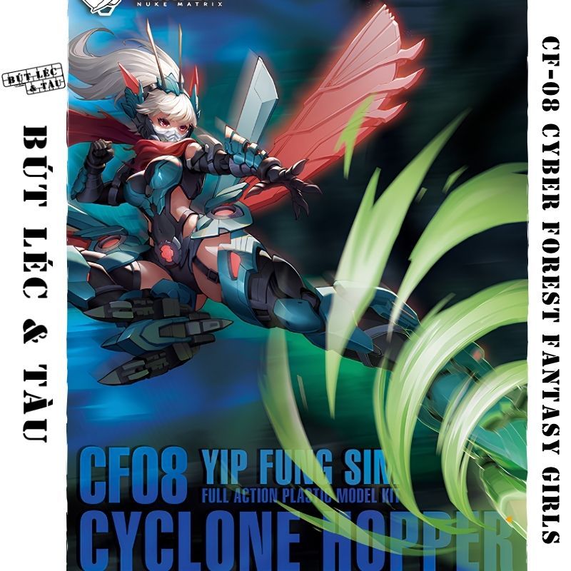 Mô Hình Lắp Ráp CF-08 Cyber Forest Fantasy Girls - CYCLONE HOPPER