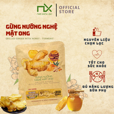 Gừng Nướng Mơ Muối 20g/túi