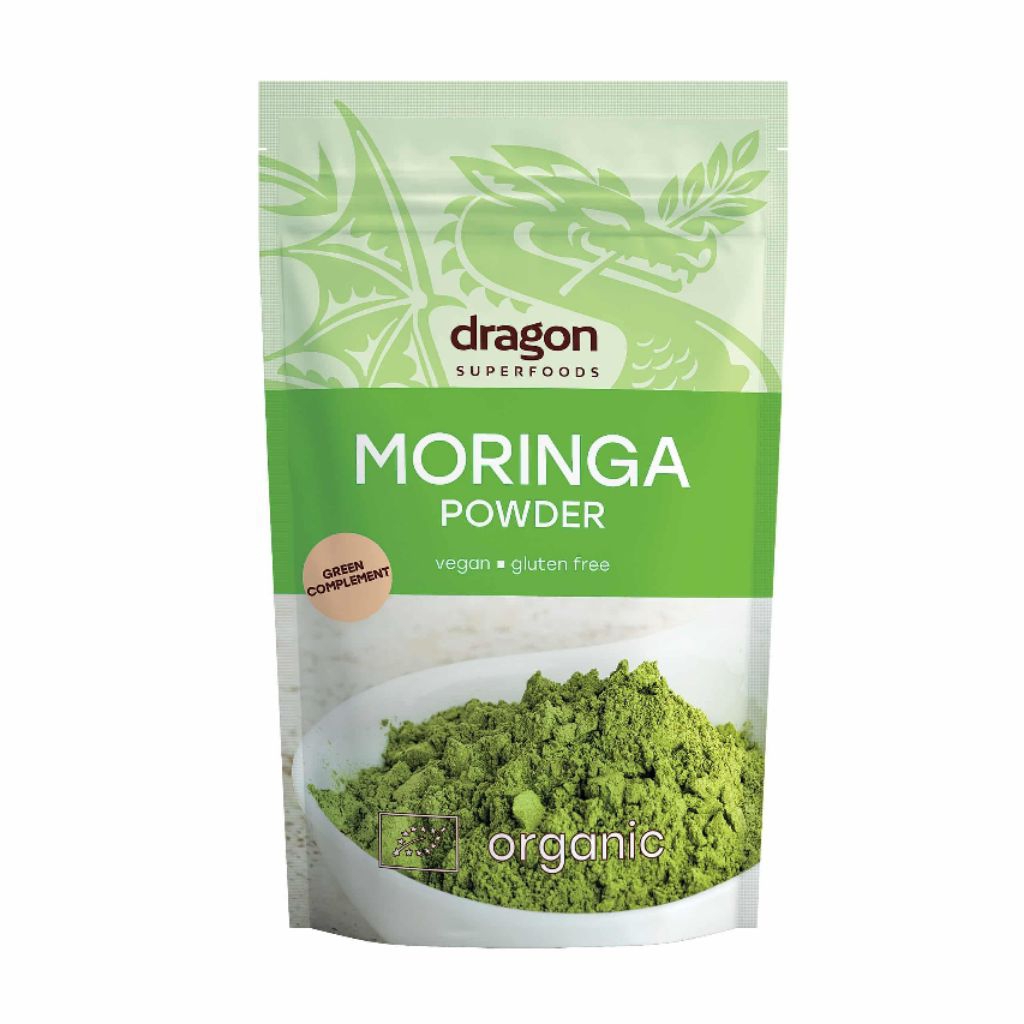 Bột chùm ngây hữu cơ Dragon Superfoods 200Gr(Dragon Superfoods Organic Moringa Powder 200g)