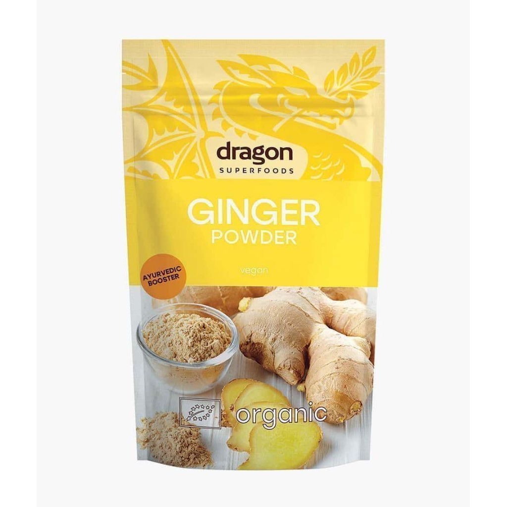 Bột gừng hữu cơ Dragon Superfoods 200Gr(Dragon Superfoods Organic Ginger Powder 200g)