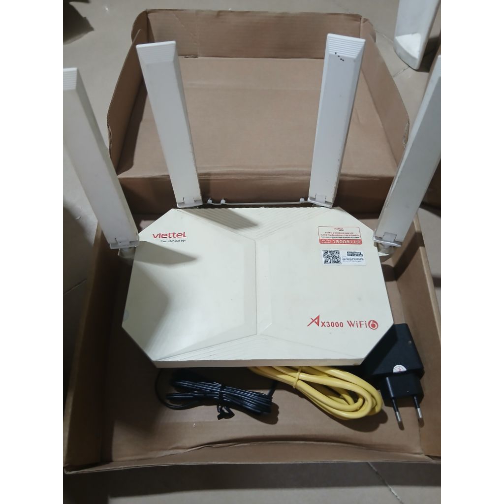 THANH LÝ MESH WIFI 6 AX3000 HV3601P QUA SD HÌNH THỨC XẤU ÚA ĐÃ UNLOCK HOẠT ĐỘNG BÌNH THƯỜNG
