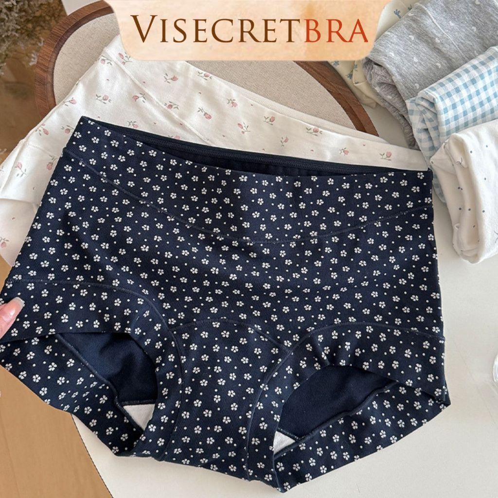 SET Quần Lót Boxer Nữ Cotton 10A Co Giãn Thoáng Khí Mỏng Mát Đáy Quần May Liền Mảnh Cạp Vừa Ôm Hông 