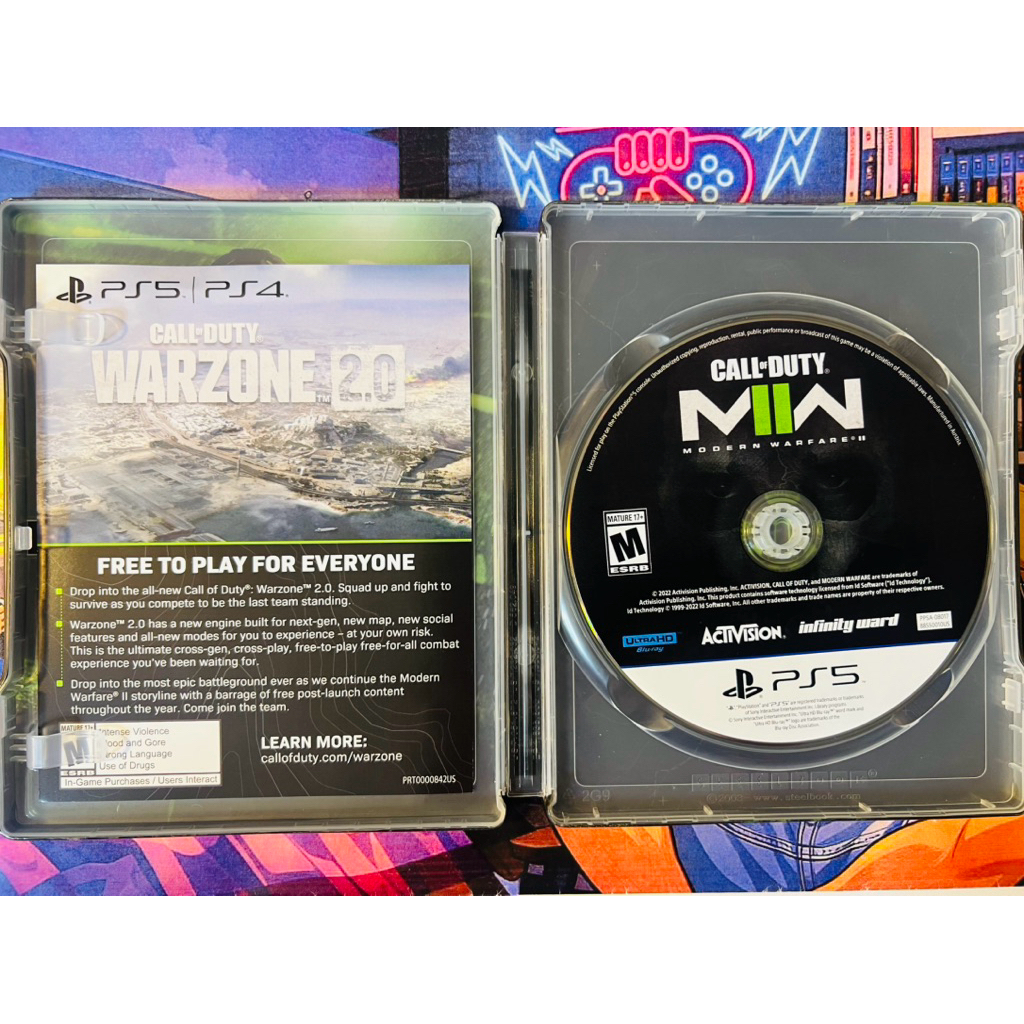 Đĩa Game PS5 :Call Of Duty Modern Warfare 2