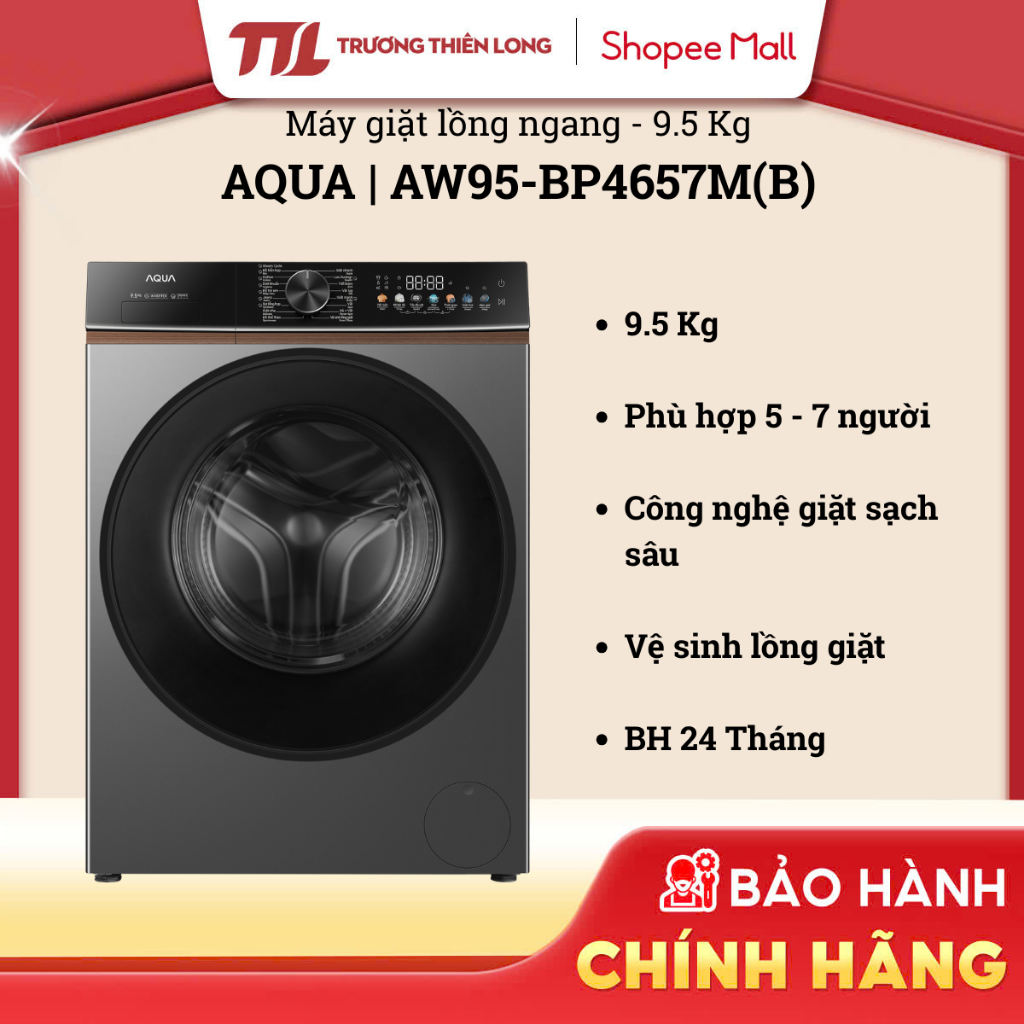 AW12-BP4657M(B) | AW12-B4959U1K(B) - Máy Giặt Aqua Inverter 12 Kg AW12-BP4657M(B) | AW12-B4959U1K(B)