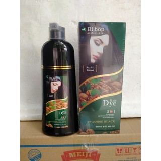[ chính hãng] Dầu gội phủ bạc Bi bop collagen 500ml