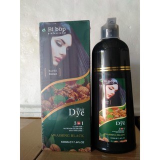 [ chính hãng] Dầu gội phủ bạc Bi bop collagen 500ml