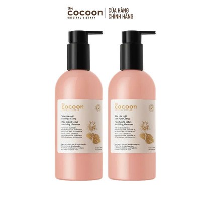 [MUA 2 GIẢM 30%] COMBO 2 Sữa rửa mặt sen Hậu Giang 310ml