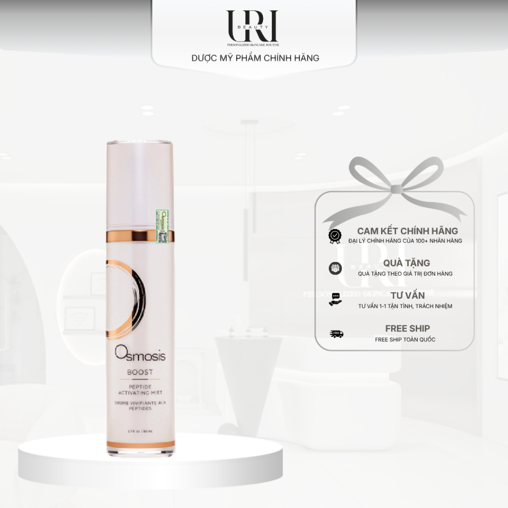 [Công Ty] OSMOSIS Boost Peptide Activating Mist – Xịt Khoáng Kích Hoạt Peptide & Cấp Ẩm 80ml