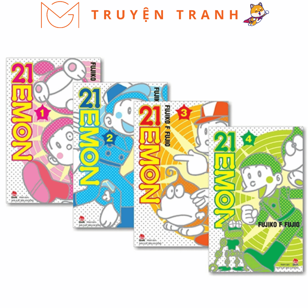 Truyện - Combo Sách 21EMON (Bộ 4 Tập) - NXB Kim Đồng