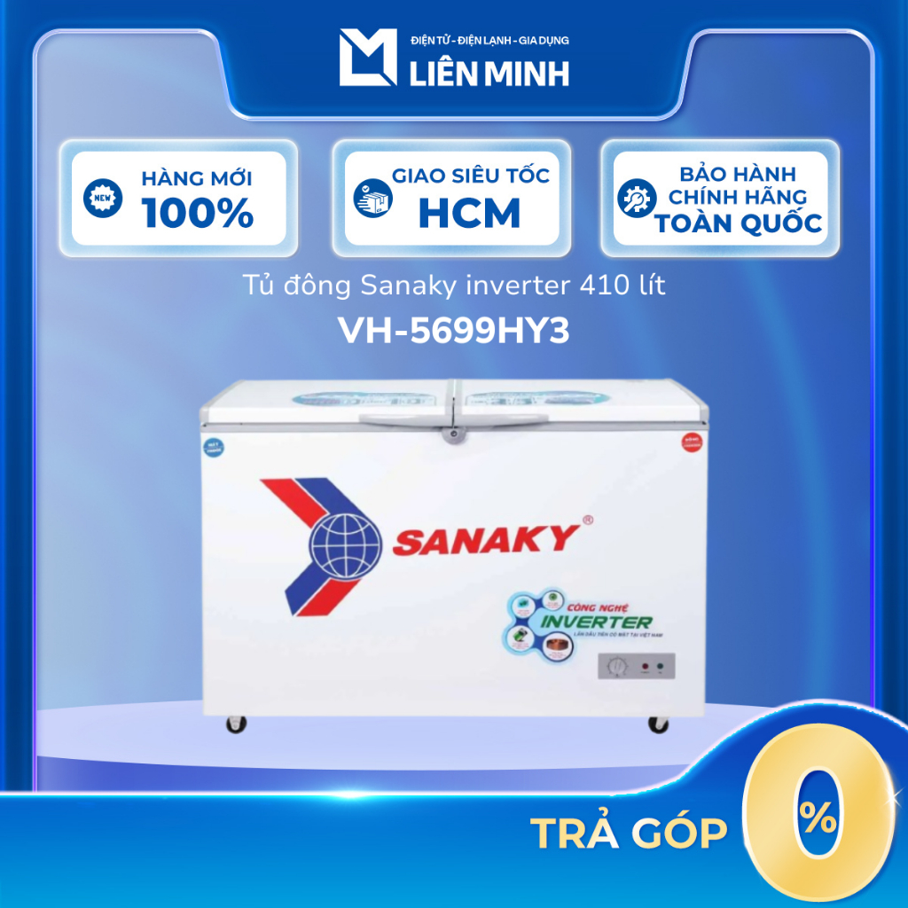 VH-5699HY3 / VH-5699HY4K - Tủ Đông Sanaky VH-5699HY3 / VH-5699HY4K