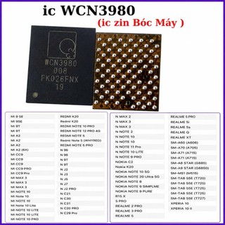 WCN3980 IC Wifi,ic zin bóc máy