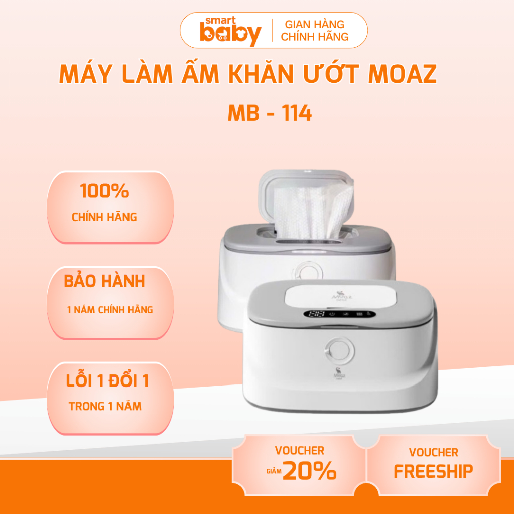 Bình Đun Nước Giữ Nhiệt Bình Thuỷ Điện Giữ Nhiệt Thông Minh Moaz Bebe MB071