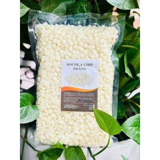 Socola Chip trắng Cacao talk 100gr - gói chiết lẻ từ gói 5kg hàng cty