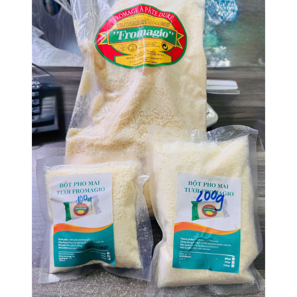 Bột phô mai FROMAGIO 100gram- chiết lẻ từ gói nguyên 1kg