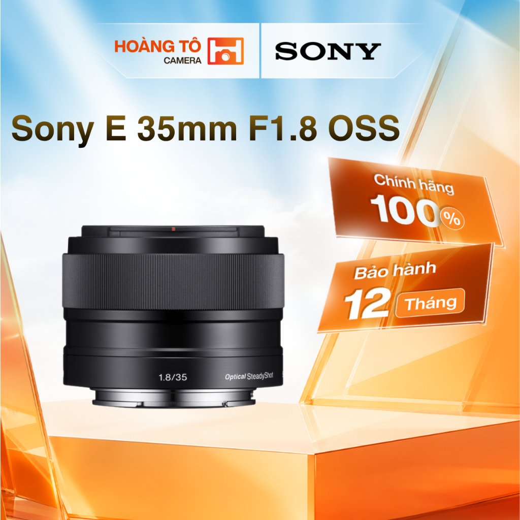 Ống kính Sony E 35mm F1.8 OSS | Mới chính hãng
