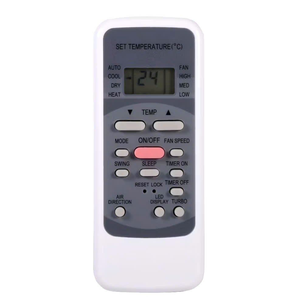 Điều khiển điều hoà Midea - Remote máy lạnh MIDEA nút hồng.