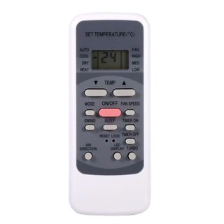 Điều khiển điều hoà Midea 1 và 2 chiều (Nút hồng).