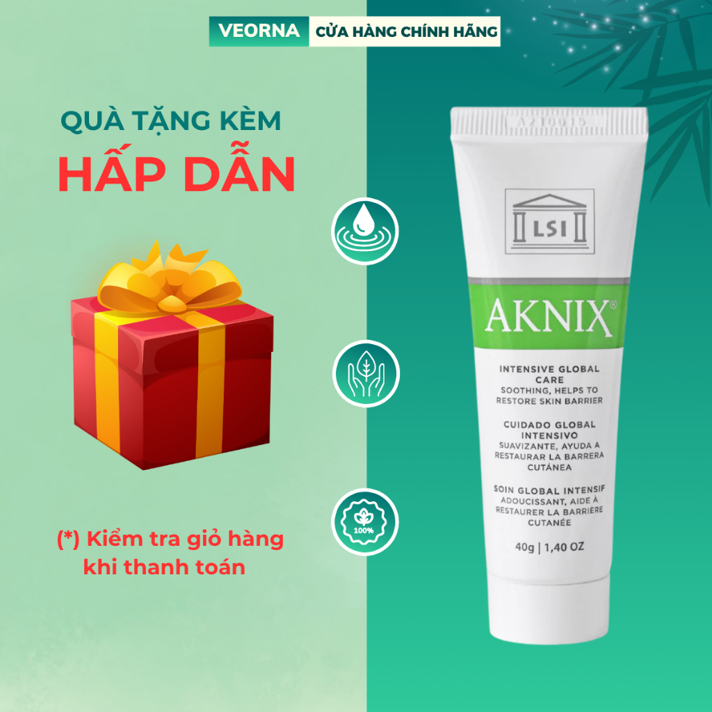 Kem Dưỡng Giảm Mụn, Kiểm Soát Dầu Aknix Intensive