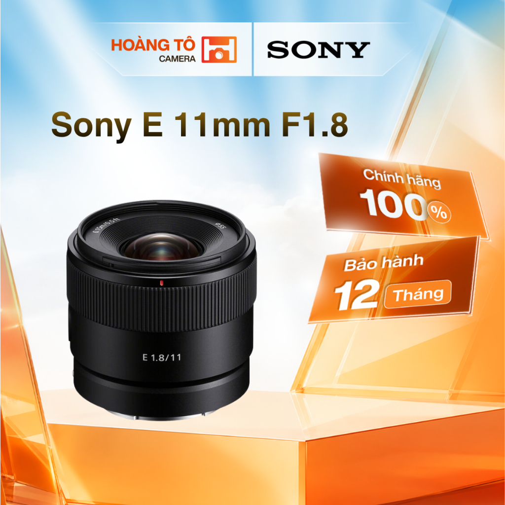 Ống kính Sony E 11mm F1.8 | Mới chính hãng