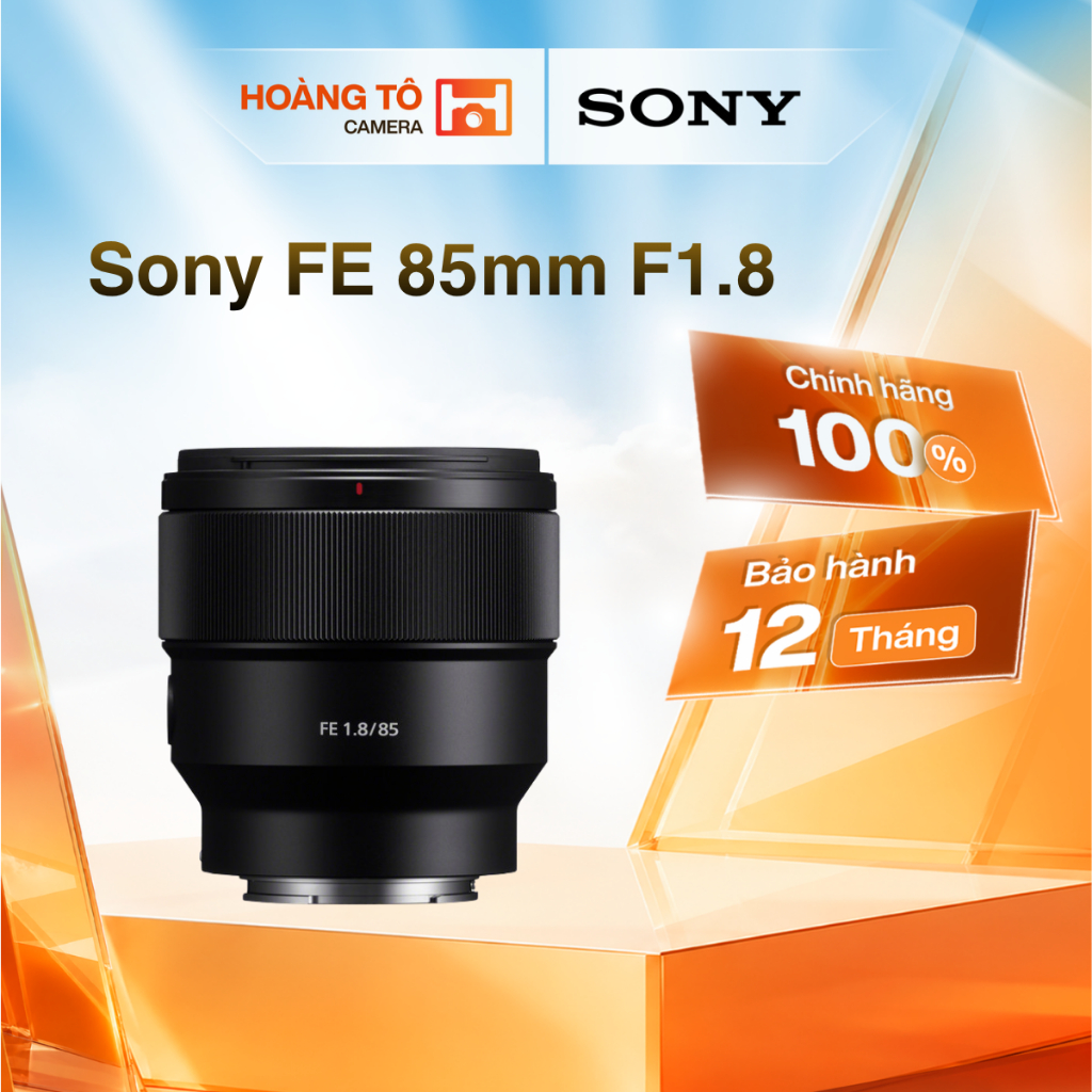 Ống kính Sony FE 85mm F1.8  | Mới chính hãng