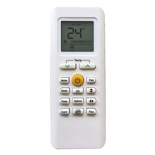 Điều khiển điều hoà MIDEA Nút cam