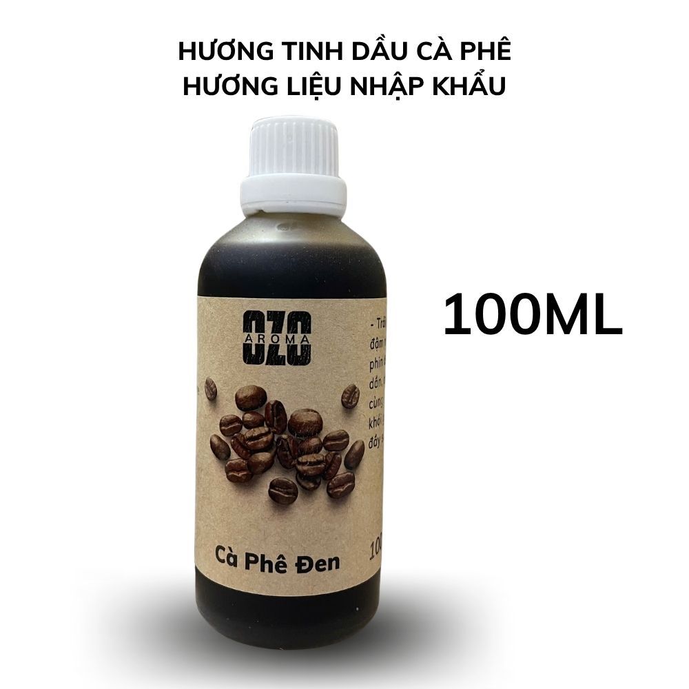 Hương Tinh dầu Cà phê 100ml - Ozo Aroma - Hương Liệu Nhập Khẩu - Thơm Đậm