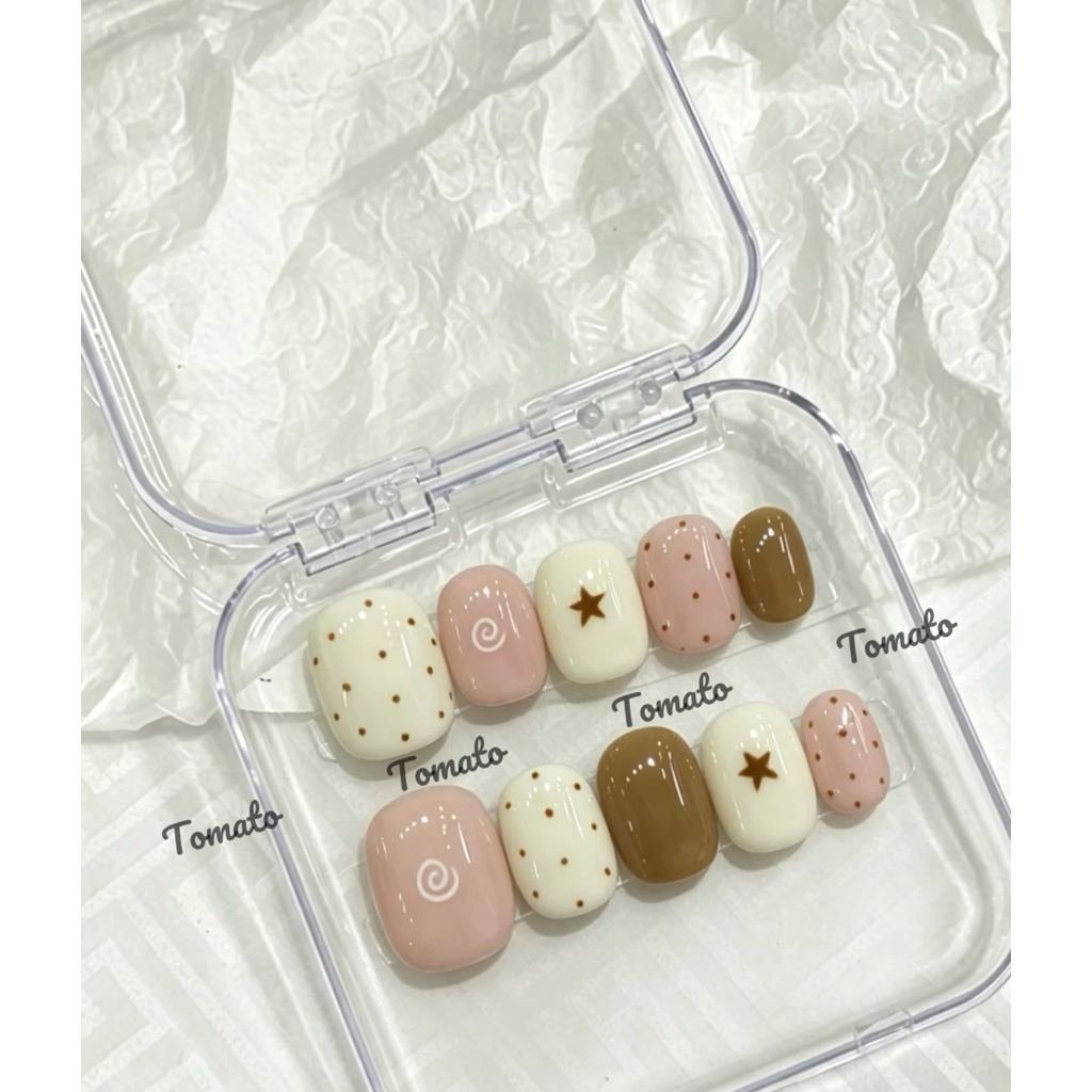 Nailbox phong cách igari đơn giản dễ thương Tomato.Nail