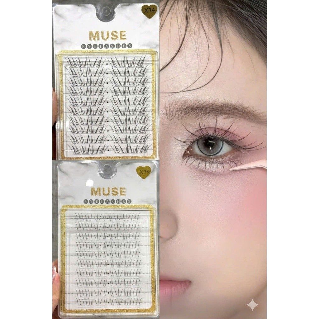 "Cặp Đôi Vàng Trong Làng Trang Điểm" - Mi Trên X74 và Mi Dưới X79 - MUSE_MI_STORE