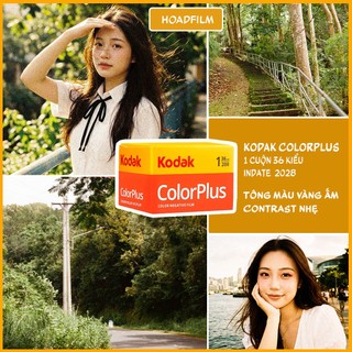 [HOẢ TỐC] KODAK COLORPLUS 200 - Film 35mm 1 cuộn Film - 36exp Date xa- FULL BOX