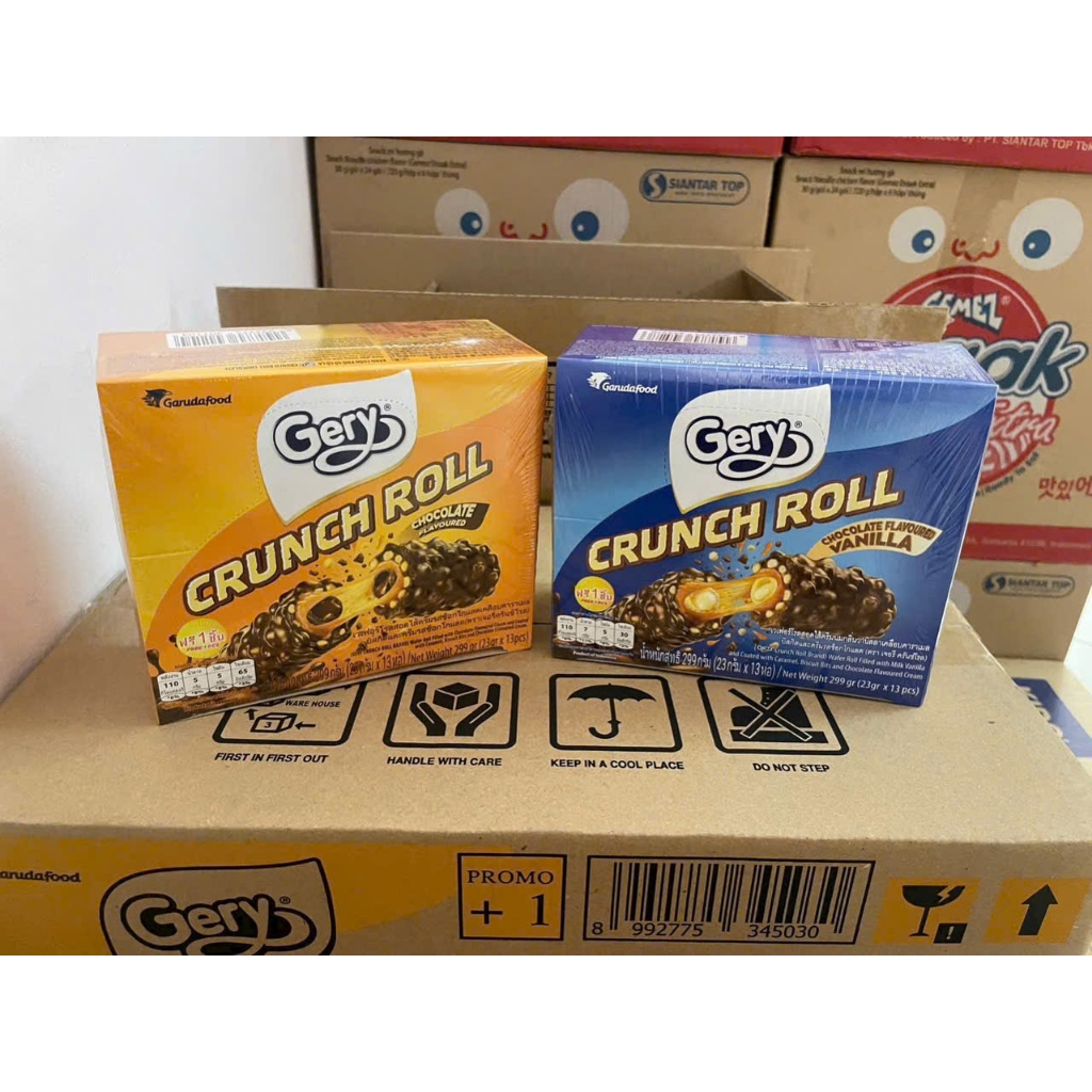 ✨ GERY CRUNCH ROLL – BÁNH CUỘN SOCOLA GIÒN TAN ✨