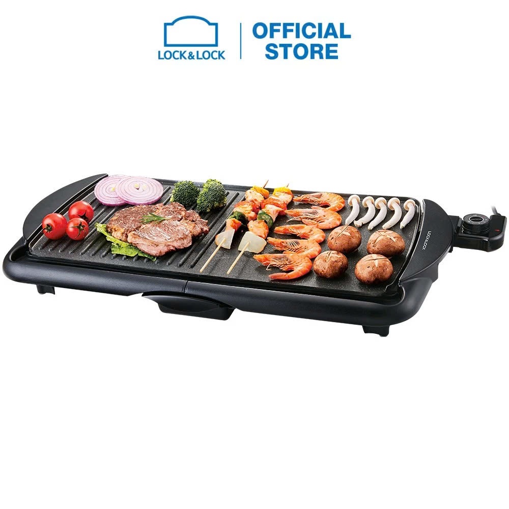 Bếp Nướng Điện LocknLock Electric Grill công suất 2000W - EJG231- Chính Hãng