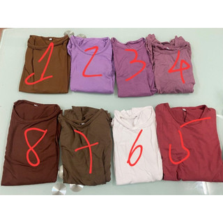 <SALE> FREESIZE Áo phông thun thái tay dài (body suite)