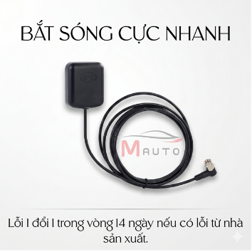 Dây GPS Màn Hình Android Ô Tô - Anten Định Vị GPS Xe Hơi Bắt Sóng Nhanh Chính Xác Cho Vietmap Google