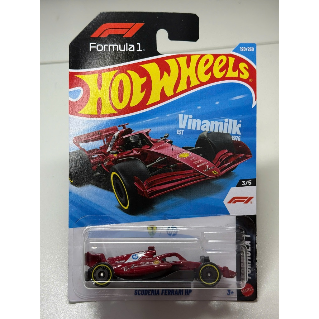 Xe mô hình Hot Wheels Formula 1 Team FERRARI