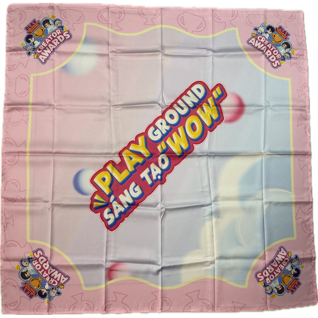 Khăn Bandana Play Together Creator Awards Play Ground Sáng Tạo “WOW” Cực Chất
