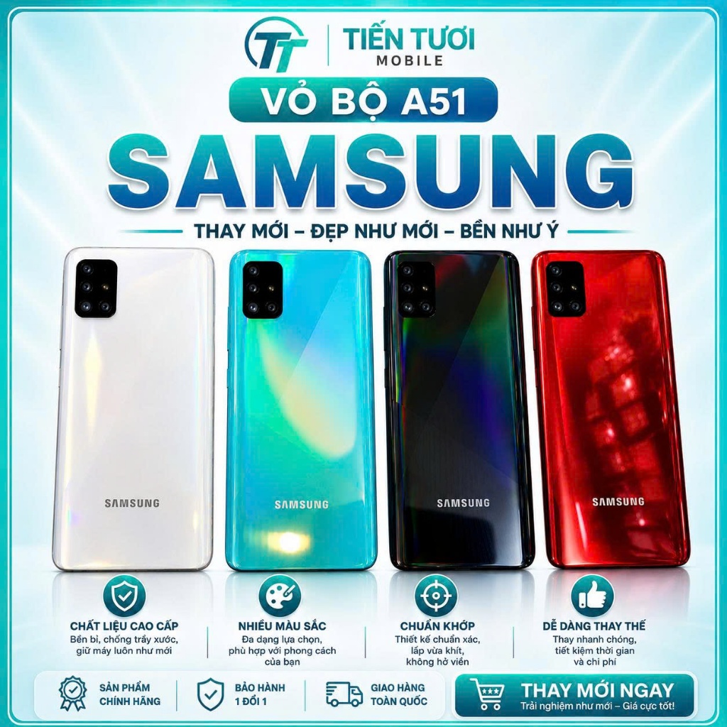 Vỏ Bộ A51 sam sung chất Lượng
