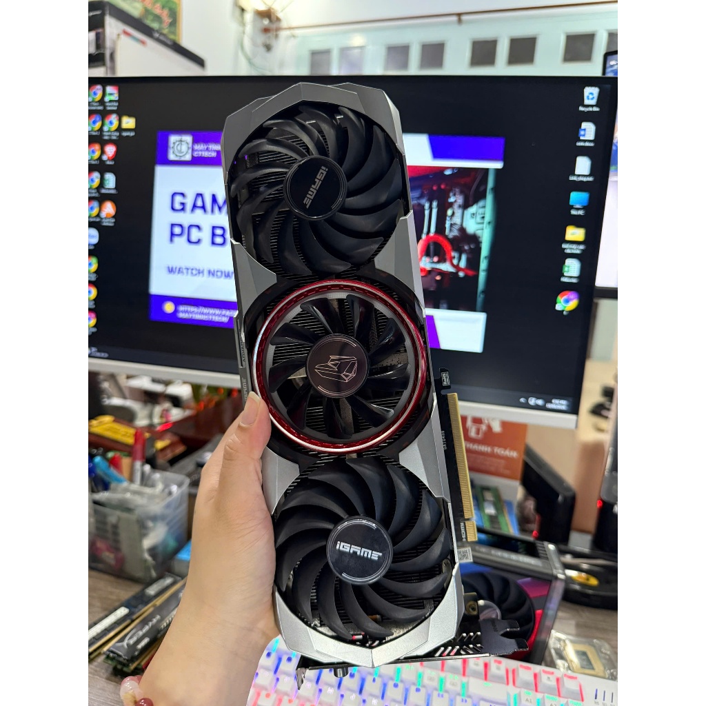 Card Màn Hình Colorful iGame GeForce RTX 3060 Advanced OC 12G-V