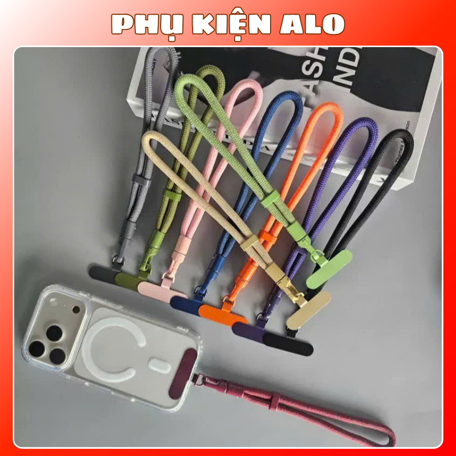 [ DN 02 ] Dây Đeo Điện Thoại DINO CASE Chống Rơi Thời Trang | Dây Đeo Cổ Tay Cho Ốp Điện Thoại Nhiều