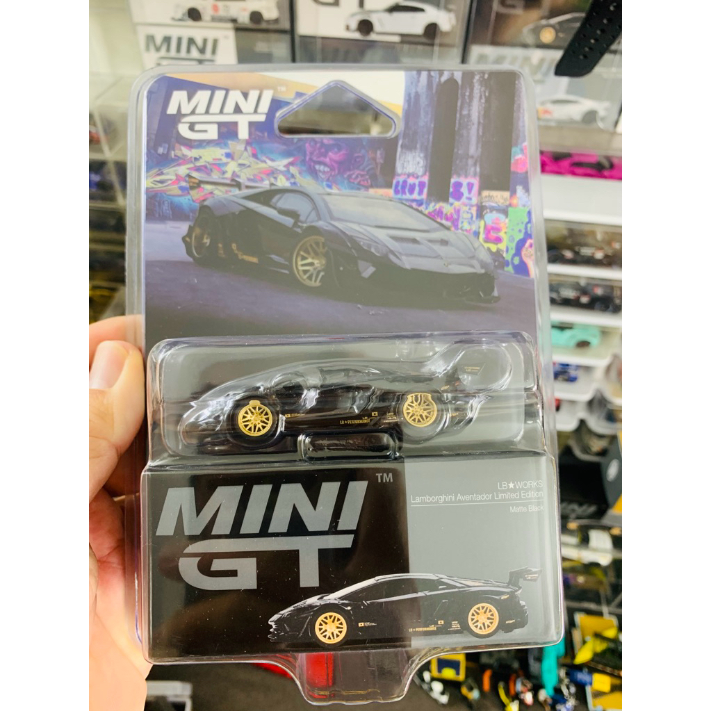 JuJutoys - Mini GT Lamborghini Aventador số 1087 newcard