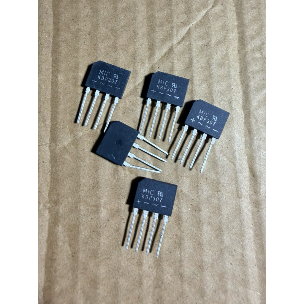Set 10 con cầu KBP307 4 chân cắm