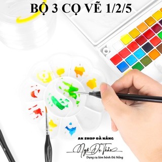 Bộ 3 cọ vẽ 1/2/5 ( DANANGBAKINGTOOL 2600.012 )