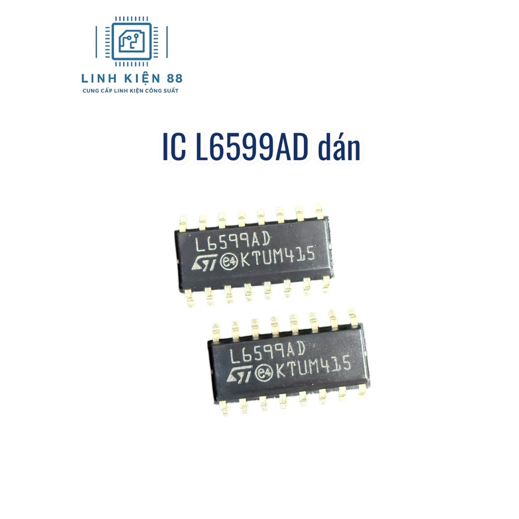 3 con L6599AD L6599 6599 dán Sop-16 mới hãng ST