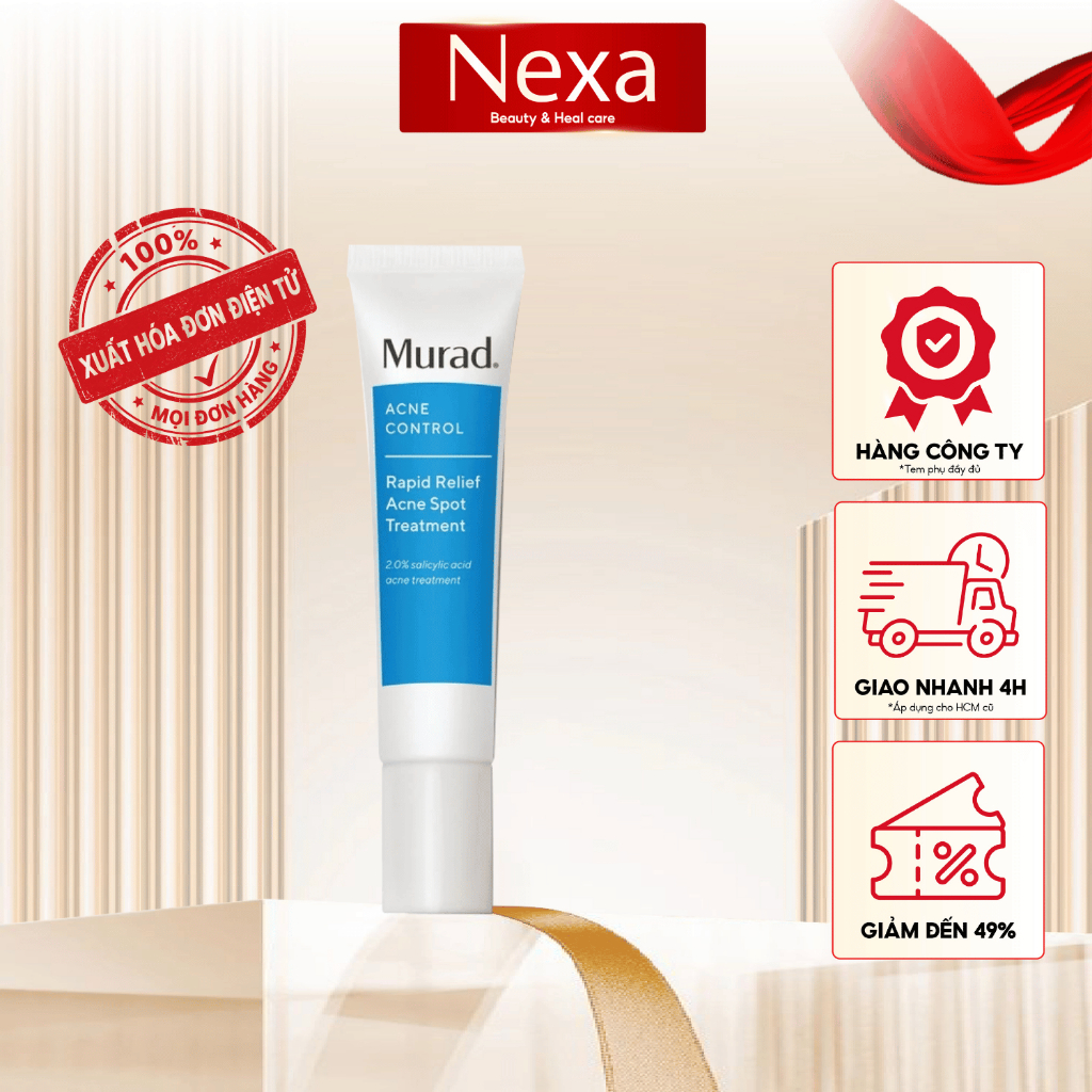 Gel chấm mụn Murad Rapid Relief Acne Treatment 15ml