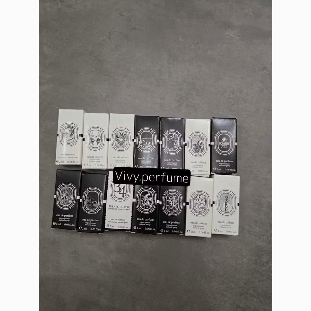 link 2 Vial Diptyque fleur de peau ,orpheon ,doson,olene ,eaurose ,tamdao 1.5ml xịt