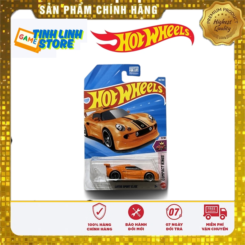 Mô Hình Xe Hot Wheels 2026 NEW Case H - Lotus Sport Elise Tỷ Lệ 1:64